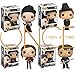Once Upon a Time Belle, Regina, Hook and Zelena Vinyl Figures! Set of 4
