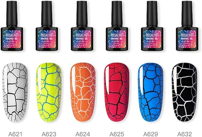 Crack Nail Gel Burst Crack Glue Set Magique Cracking Vernis