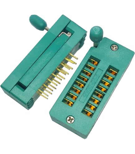 ALLSOCKET QFN32 Burn-in Socket – 0,4 Mm Pitch, 4x4 Mm, Clamshell Für MCU Programmierung