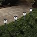 Solar Powered Lights (Set of 24)- LED Outdoor Stake Spotlight Fixture for Gardens, Pathways, and Patios by Pure Garden
