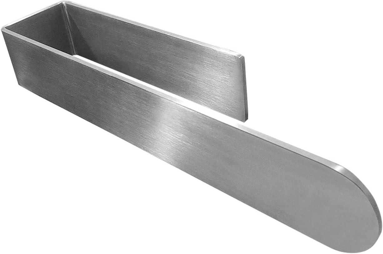 NearMoon Hand Towel Holder/Towel Ring Strong Hold Self Adhesive Bathroom Towel Bar, Thicken Stainless Steel Towel Rack- Sticky Towel Hanger, Contemporary Style, NO Drilling (Brushed Nickel): Home & Kitchen