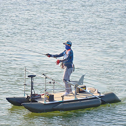 AQUOS Haswing Black 12V 55LBS 54inch Electric Bow Mount Trolling Motor