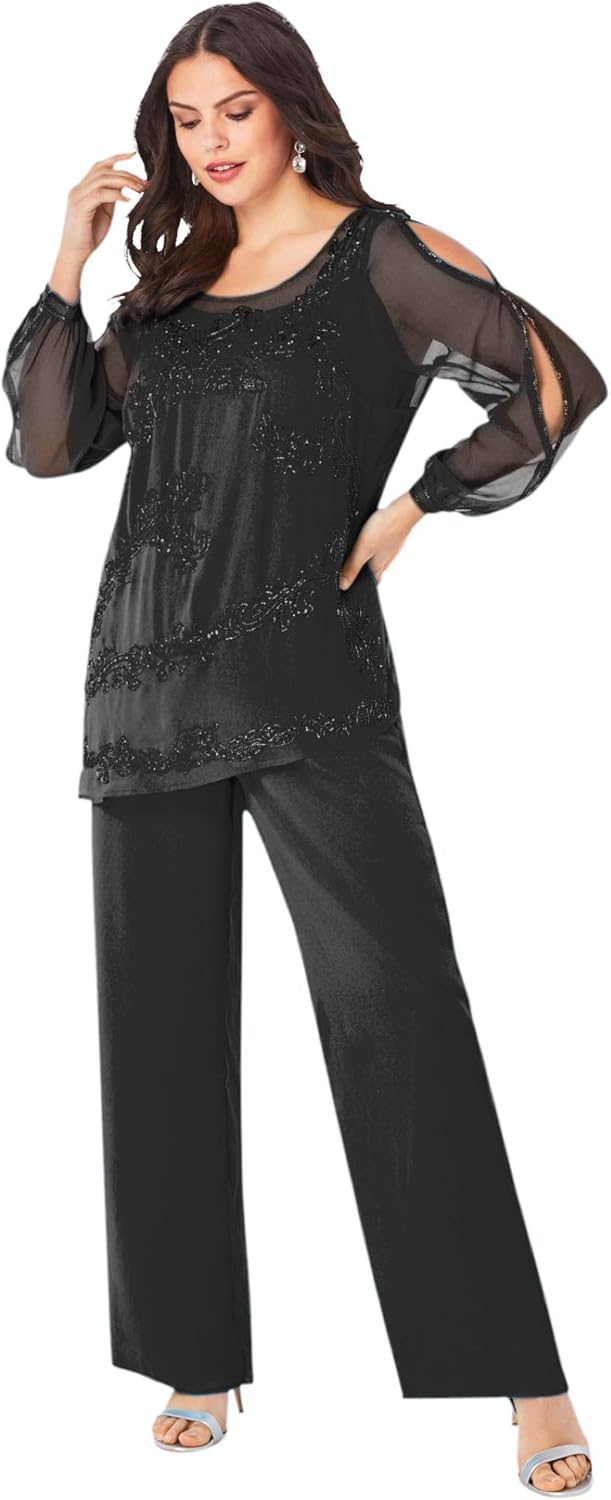 formal evening tops plus size