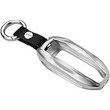 LMZX Tesla Model S 3 Y Key Fob Cover Keychain Premium Aluminum Metal for Tesla Model S Model 3 Model Y Smart Romote Key Fob C