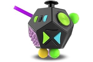 Fidget Dodecagon Stress Relief Toy Sensory for Adults Relieves Anxiety Great ADHD ADD OCD Autism