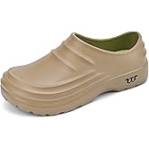 XJITIGER Men's Women's Work Clogs: Non-Slip Kitchen Shoes - Unisex Waterproof Chef Clogs for Kitchen Restaurant Nurse Garden