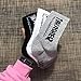 IRANMUN Thrasher Sports Cotton Socks Men Anti-Odor Low Ankle Crew Socks Unisex 3 Pairs