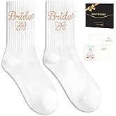Juesly Bride Gifts with Bride Socks,Wifey Socks as Bachelorette Gifts for Bride,Gifts for Wife