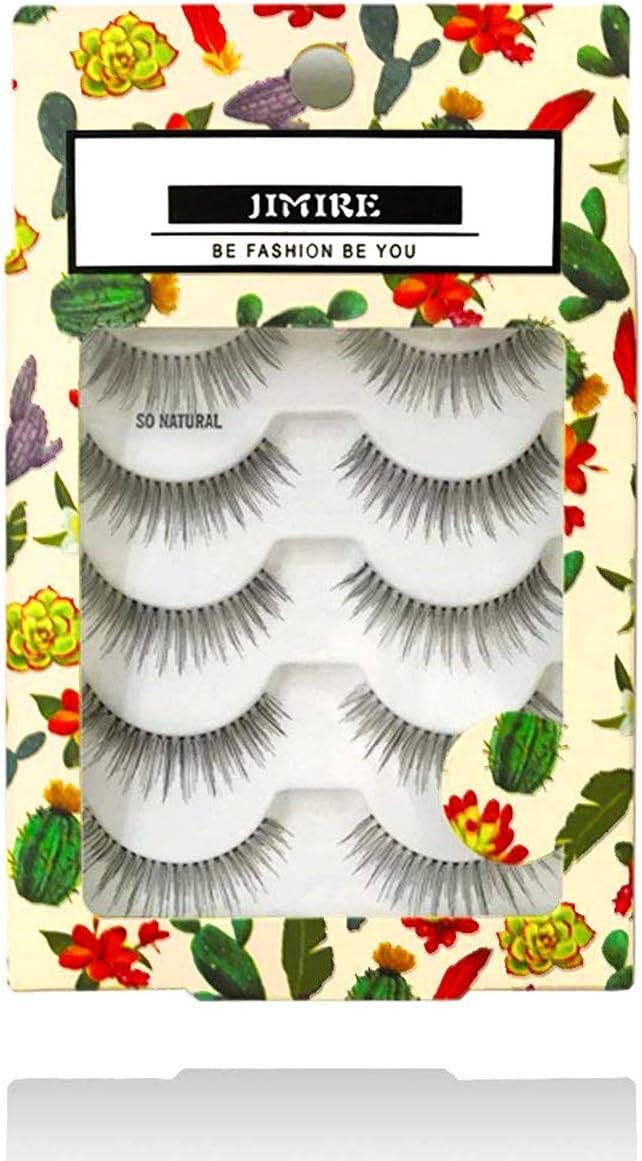 JIMIRE False Eyelashes Multipack Natural 110 Eyelashes