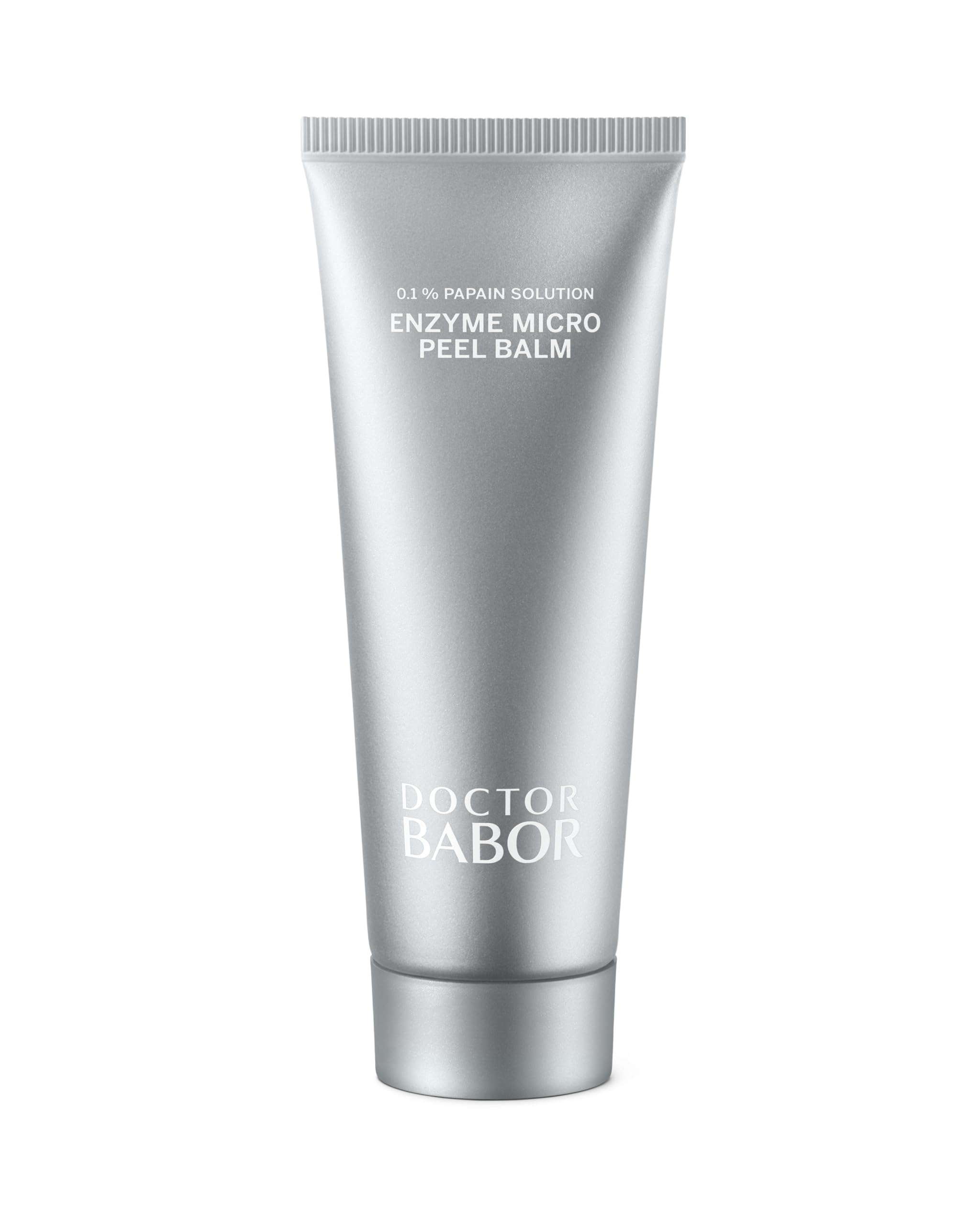 DOCTOR BABOR Enzyme Micro Peel Balm | Gentle Peeling Balm for Radiant Skin | Effective Exfoliation with Papain Enzyme & Sugar Peeling Grains | Vegan | 75ml