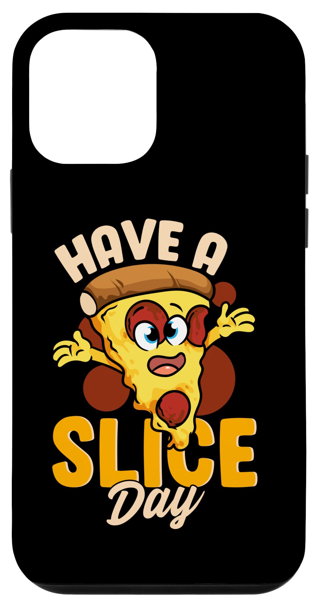 iPhone 12 mini Funny Pizza Have A Slice Day Pizzeria Pepperoni Hawaiian Case