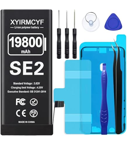 Amazon.com: XYIRMCYF 19800mAh Super Capacity Battery Compatible