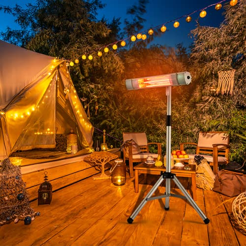 YOLENY Infrared Patio Heater,1500W IP65 Waterproof Indoor & Outdoor