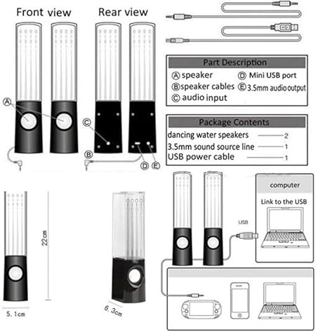 water speakers the source