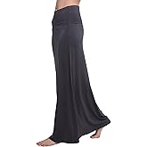 Urban CoCo Women's Stylish Spandex Comfy Fold-Over Flare Long Maxi Skirt