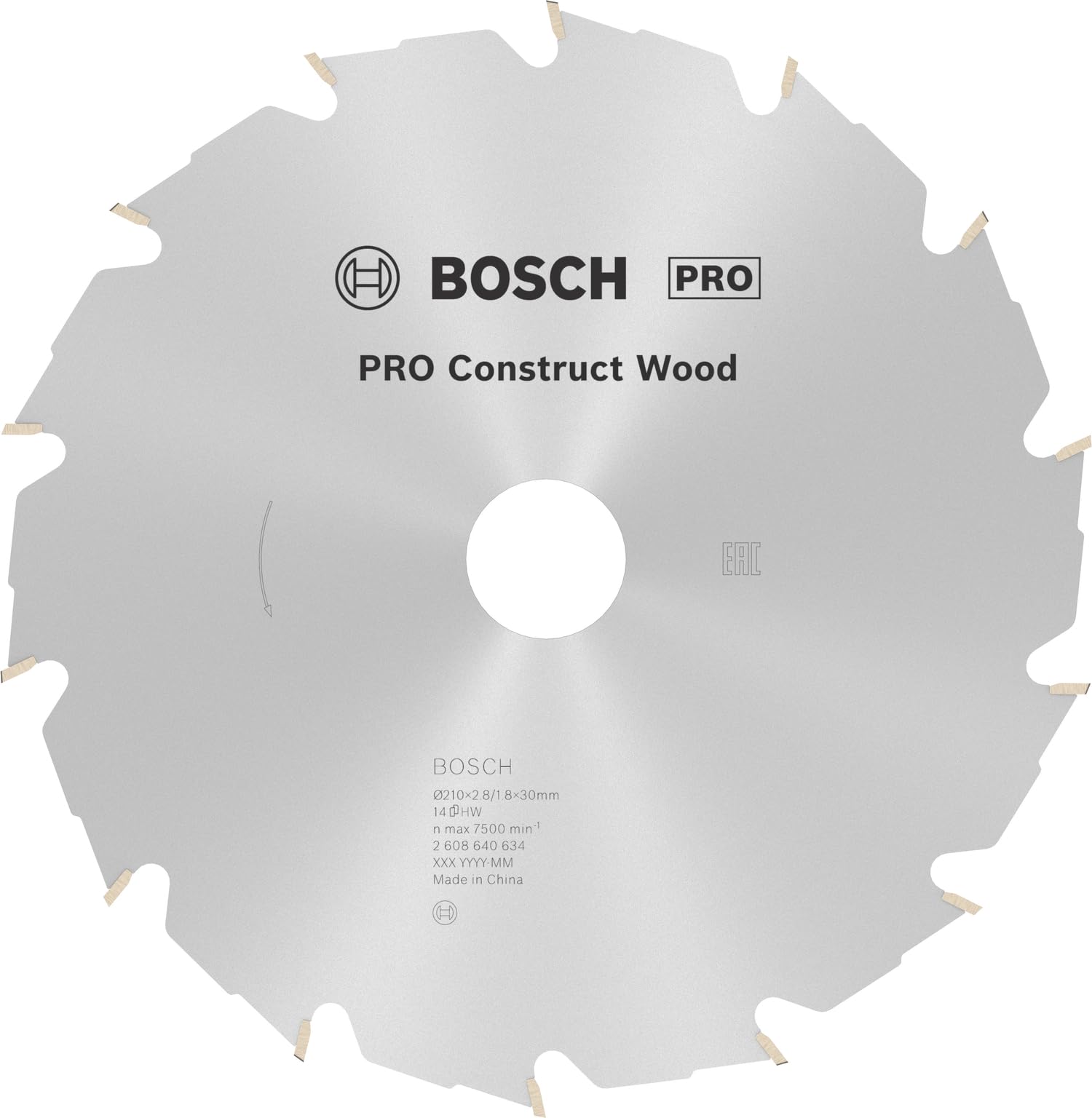 Bosch 2608640634 Construct Wood Circular Saw Blade