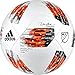 adidas MLS Glider Soccer Ball, White/Orange, Size 5