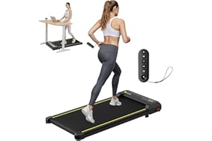 OWLSKY Walking Pad, 2 in 1 Under Desk Treadmill for Home & Office, 2.5HP Quiet Mini Treadmill Max 250lbs with Remote Control 