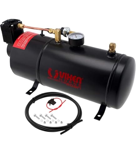 1.0 Gallon Air Tank Four 1/4in NPT Ports 150 PSI Rated