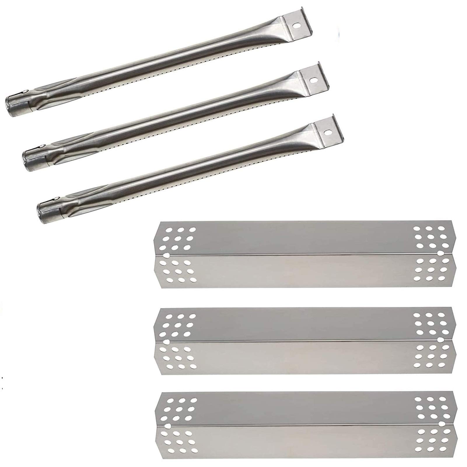 Photo 1 of Grill Master Replacement Parts for 720-0737, 720-0769 Models - Heat Plate, Burner Shield & Flame Deflectors