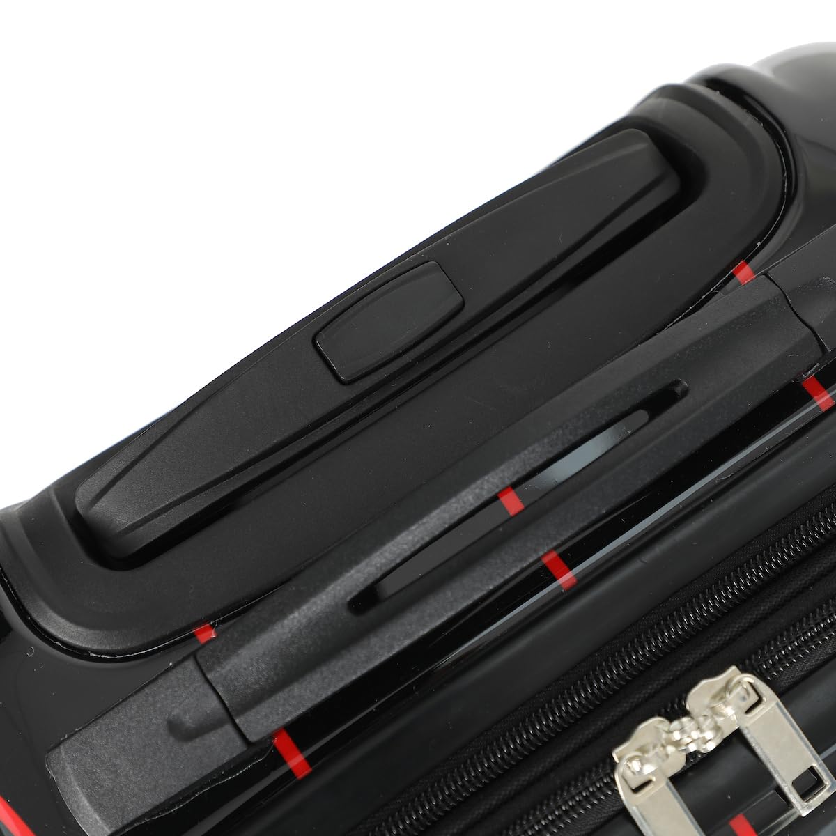 Bioworld Spider-Man Web Logo 20” Carry-On Luggage With Wheels And Retractable Handle