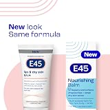 E45 Lips & Dry Skin Lip Balm 30ml Moisturising Vitamin E Tub view 2