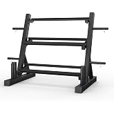 Dumbbell Rack Multifunctional Weight Stand for Home Gym Suitable for Storage of Dumbbell, Weight Plates, and Curl Bar
