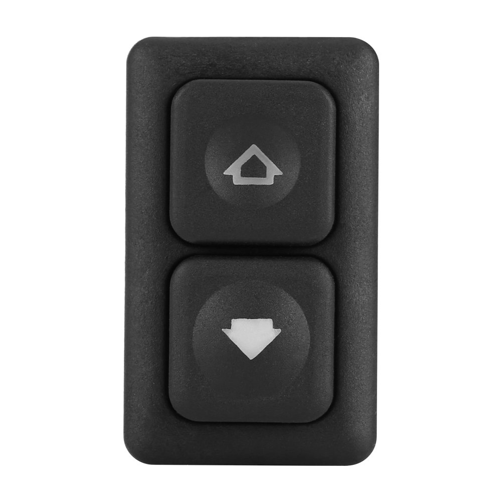 Keenso Power Window Switch, DC 12V 5 Pin Car Power Window Control ON/Off Switch Electric Master Power Window Switch for E23 E24 E30 61311381205 car Switch e30 window switch