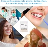 OFFCUP Orthodontic Elastic Bands 500pcs with Placers 1/4 inch Braces view 7