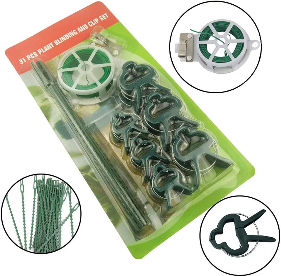 Juego de 31 clips para cegar plantas y clips, clips para plantas ...