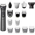 Philips Norelco Multigroom Series 9000, 20-Piece All-in-One Trimmer Set with Storage Pouch, Gray