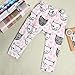 CANIS Baby Boys Girls Cartoon Print Harem PP Leggings Pants (110(3-4T), Pink cat)