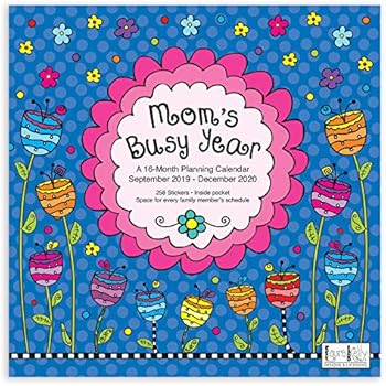 Avalon 2020 16-Month Family Wall Calendar, 12