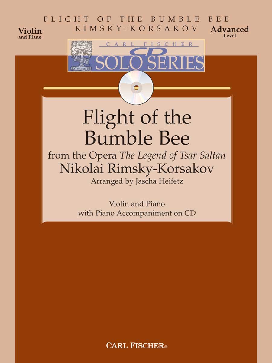 Amazon Com Flight Of The Bumble Bee Advanced Violin Piano Bk Cd Violon 9780825859205 Nikolai Rimsky Korsakov Books