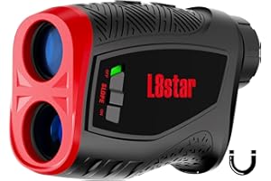 Range Finder Golf, L8star Golf Rangefinder with Slope Switch, Slope Golf Range Finders-Slope Compensation, Flag Lock with Pul
