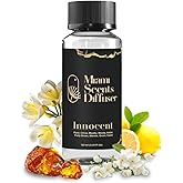Innocent Petals Essential Oil Refill Luxury Hotel Inspired, Long Lasting Aroma for Home & Office Diffuser, 120ml Fresh Blend of Citrus, Woody, Amber, Fruity Green - Scent for Spa Wellness Aromatherapy