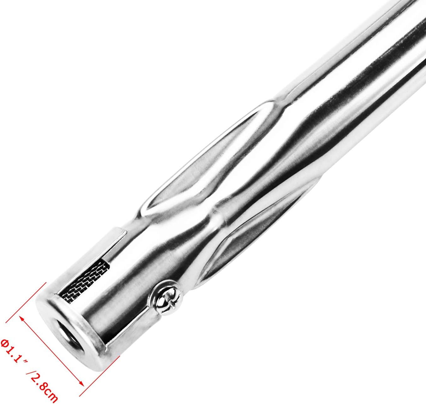 Utheer 7507 Grill Burner Tubes 27 Inch for Weber Spirit 210 Spirit E210 Spirit 200, Genesis Silver A, Spirit 500(with Side Mounted Control Panel) Grill Replacement Parts, Stainless Steel : Garden & Outdoor