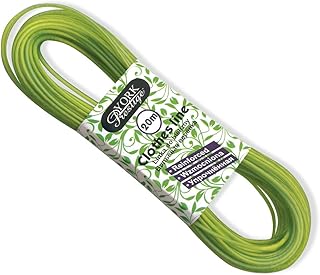 York Prestige Wäscheleine, PVC, Stahl, Grün Violett, One Size