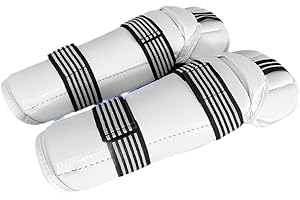 DYNWAVE Taekwondo Arm Elbow Protectors Karate Protective Arm Guards Lightweight Sparring Gear Protective Gear for Martial Art