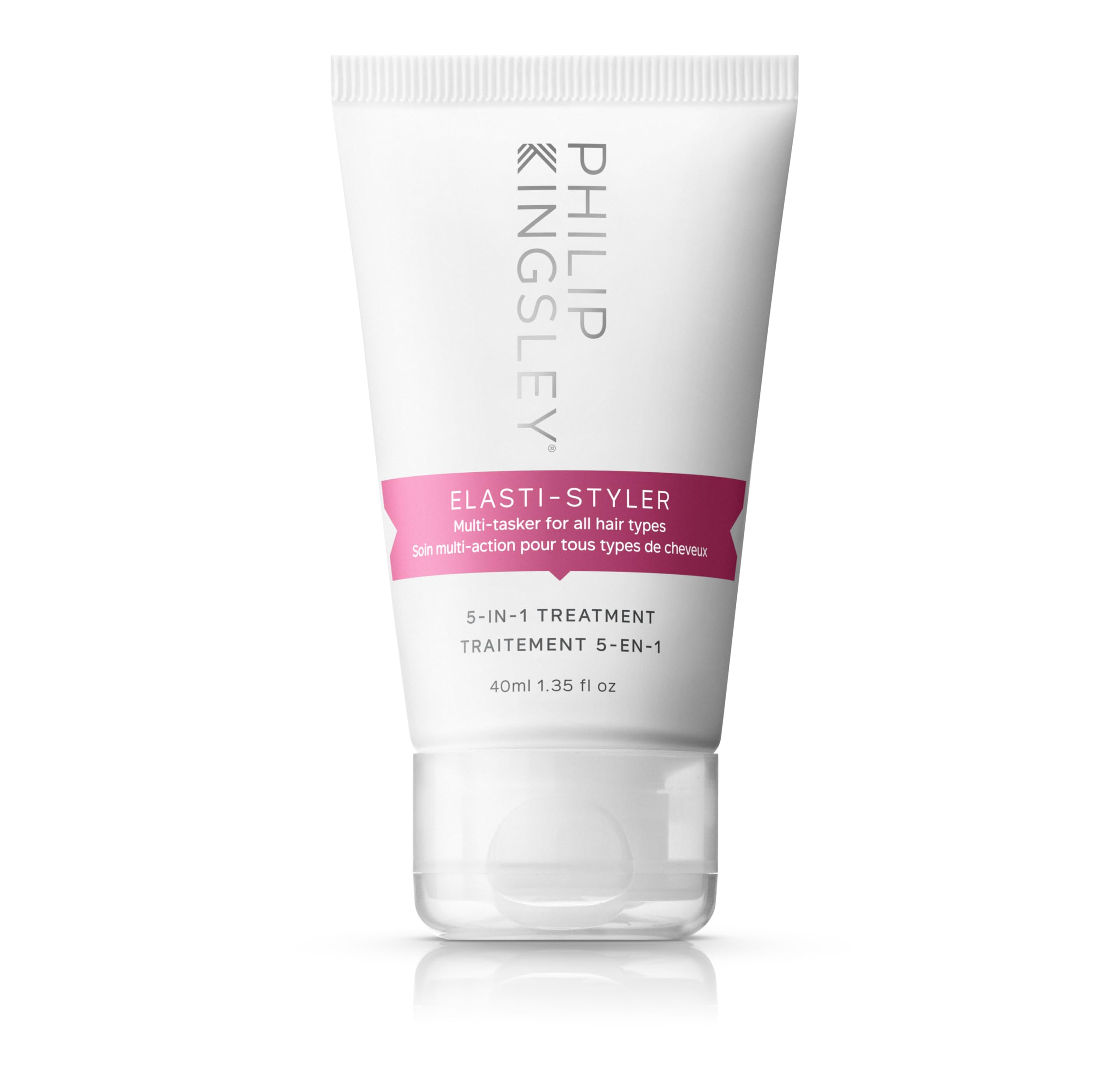 Philip Kingsley Elasti-Styler | 5-in-1 Pre-Styling Serum Treatment | Hair Styling Cream Conditioning Mask | Anti-Frizz Smoothing Primes Tames that Adds Shine | 40ml