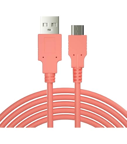 Amazon.com: ECHZOVE Yellow Charging Cable for Nintendo Switch lite