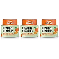 Ninja Thirsti VITAMINS Orange Tangerine Flavoured Water Drops with Vitamins B3, B6, B12 and contain 0 calories*, 0 sugar* (*p