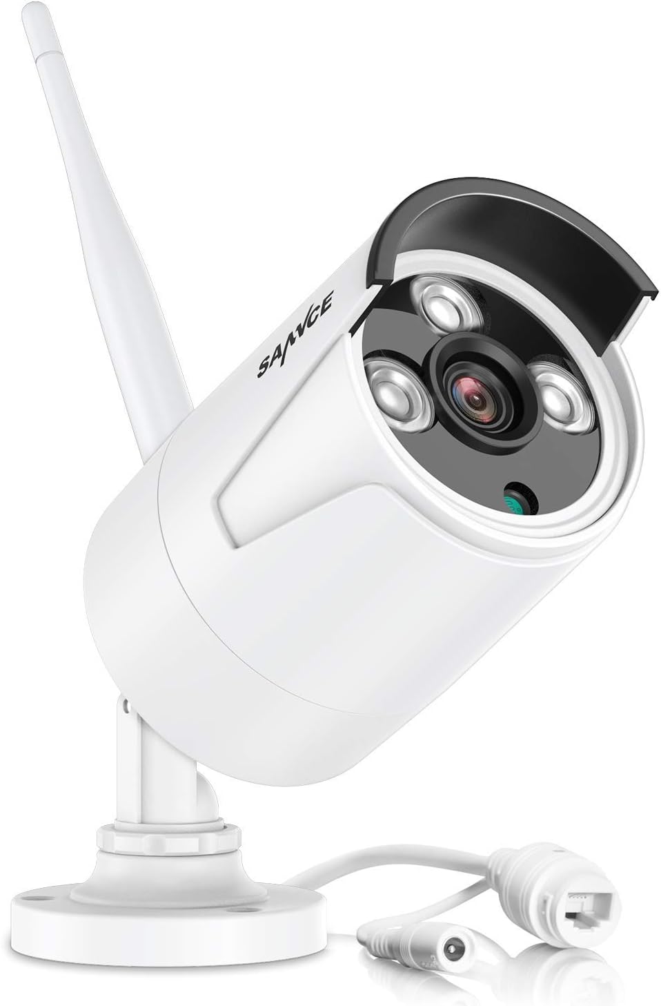 SANNCE 3.0MP Wireless CCTV Camera, Outdoor Weatherproof Metal Expandable Camera for N48WHE-V1(5MP NVR)(2pcs) - Image 3