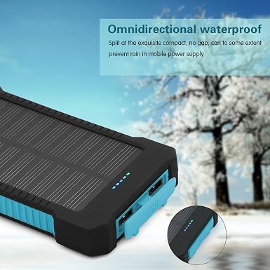 Amazon Com Solar Charger Battery Matone Portable 10000mah Solar