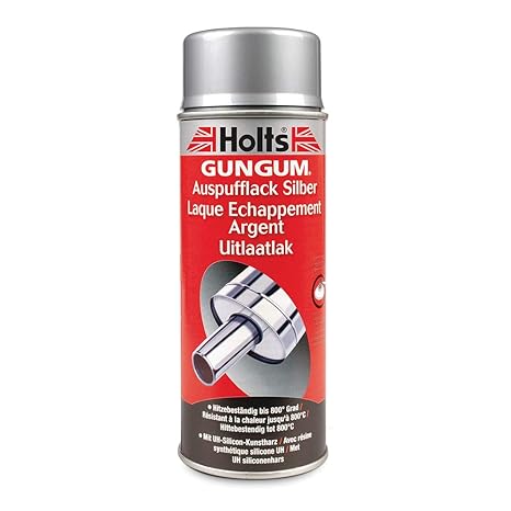 Holts 0192M Gun Gum Auspufflack, Silber