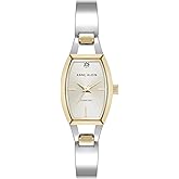 Anne Klein Women's Genuine Diamond Dial Bangle Watch