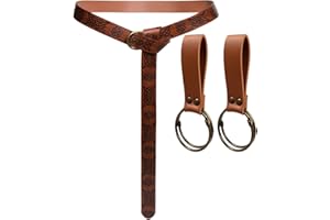 SUMGOGO Skirt Hikes Renaissance Medieval Keyring Belt Hook Loop Wrist Waistband Accessory Ren Faire LARP Cosplay Costumes