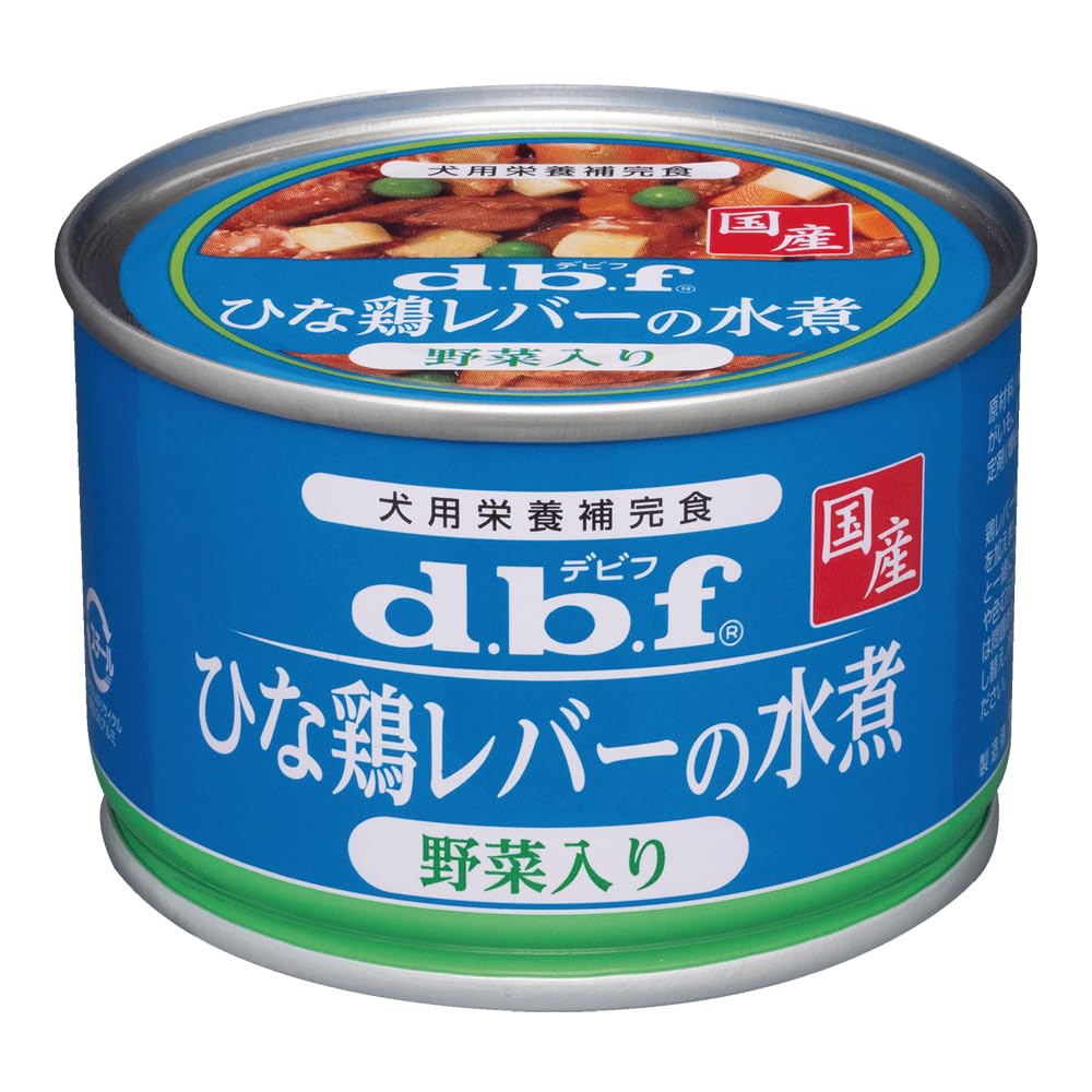 デビフ ひな鶏レバーの水煮野菜入り 150g×6個(まとめ買い)商品画像