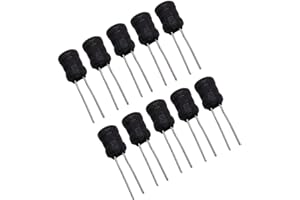 GUMP'S GROCERY 10pcs 10mH 103 Inductor Choke Radial Lead Power Inductor 6mm x 8mm