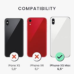 kwmobile Case Compatible with Apple iPhone Xs Max